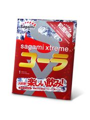 Ароматизированный презерватив Sagami Xtreme Cola - 1 шт.