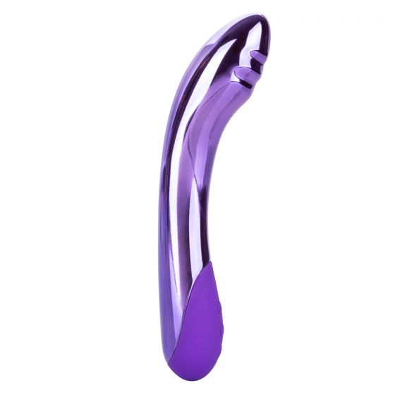 Фиолетовый вибратор Vibrance для стимуляции точки G - анодированный пластик, силикон