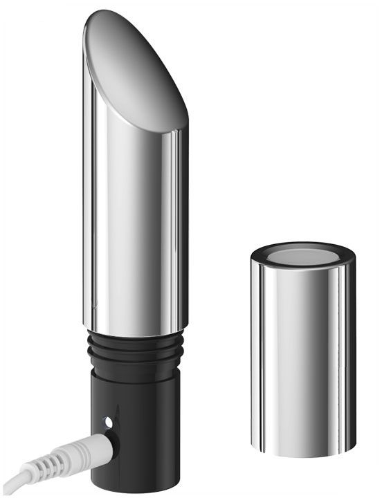 Серебристый мини-вибратор Love Bullet - 8,4 см. ML Creation