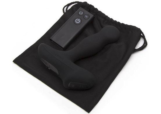 Чёрный перезаряжаемый массажёр предстательной железы NEXUS Revo Slim Nexus Range