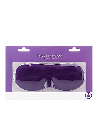Фиолетовая маска Curvy - тканевая основа