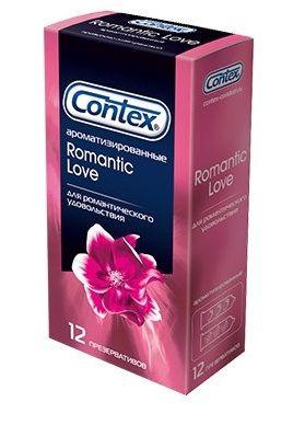 Презервативы с ароматом CONTEX Romantic - 12 шт.