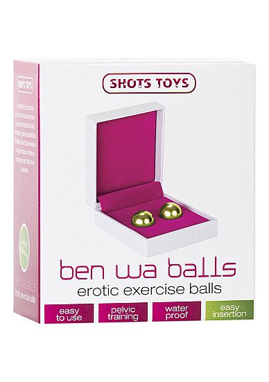 Легкие металлические вагинальные шарики Ben Wa - металл