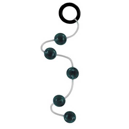 Анальная цепочка Softee Beads на мягкой сцепке - пластик