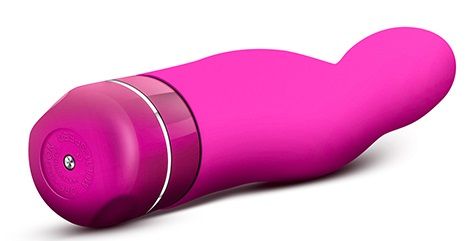 Ярко-розовый вибромассажер Gio - 20,3 см. от Intimcat