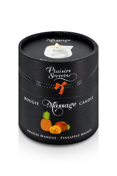 Массажная свеча с ароматом манго и ананаса Bougie de Massage Ananas Mangue - 80 мл. - 