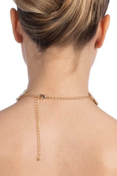 Золотистое украшение на шею COLLIER EMMA OR от Intimcat