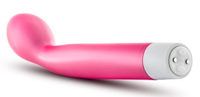 Розовый вибратор G Slim Rechargeable - 18 см. от Intimcat