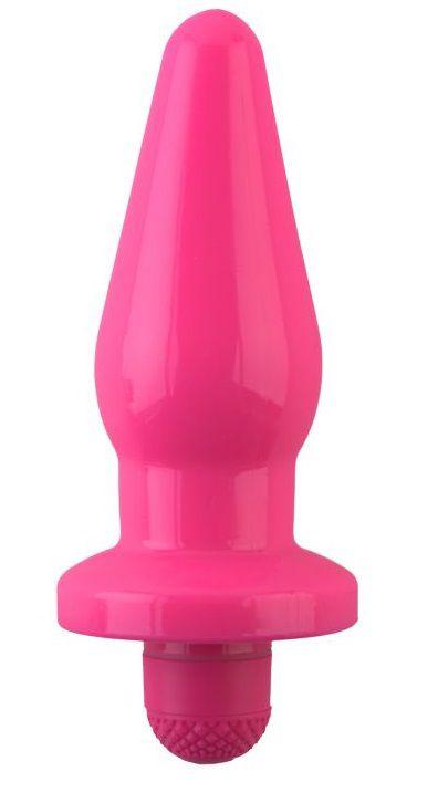 Водонепроницаемая вибровтулка розового цвета POPO Pleasure - 13,6 см. - термопластичный эластомер (TPE)