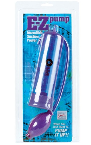 Фиолетовая вакуумная помпа E-Z Pump - пластик