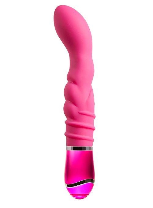 Розовый вибростимулятор G-точки IMMORTAL 6INCH 10 FUNCTION VIBRATOR - 15,2 см.