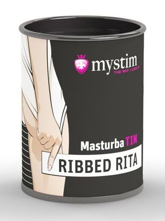 Компактный мастурбатор MasturbaTIN Ribbed Rita - термопластичный эластомер (TPE)