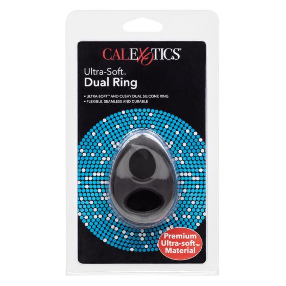 Двойное эрекционное кольцо Ultra-Soft Dual Ring от Intimcat