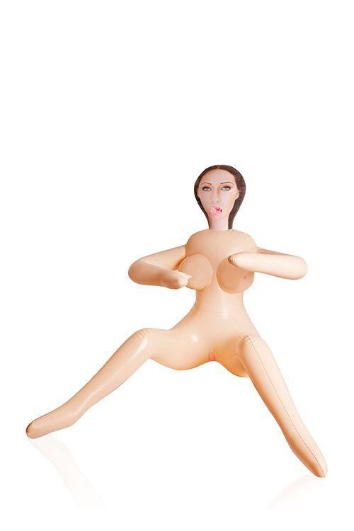 Надувная секс-кукла LUSH IVY D. с 3 любовными отверстиями - поливинилхлорид (ПВХ, PVC)