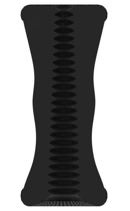 Чёрный мастурбатор-труба Stroker No.23 от Intimcat