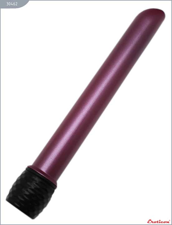 Фиолетовый тонкий вибратор Boy Friend - 14,5 см. от Intimcat