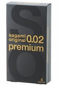Ультратонкие презервативы Sagami Original PREMIUM - 4 шт.