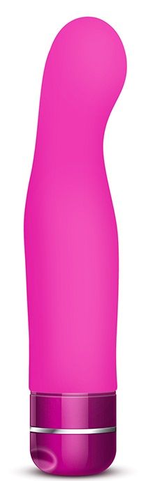 Ярко-розовый вибромассажер Gio - 20,3 см. - силикон