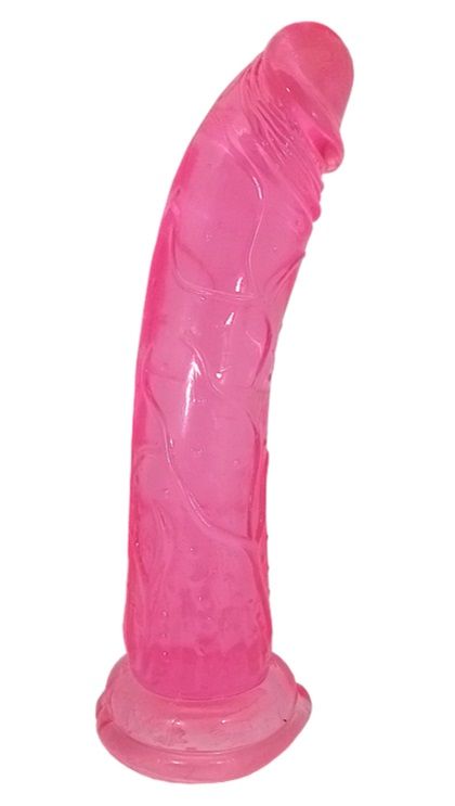 Розовый фаллоимитатор на присоске - 22 см. от Intimcat