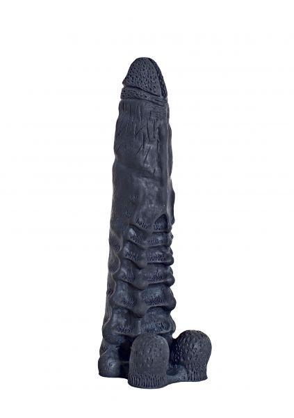 Чёрный фаллоимитатор-гигант  Аватар  - 31 см. от Intimcat