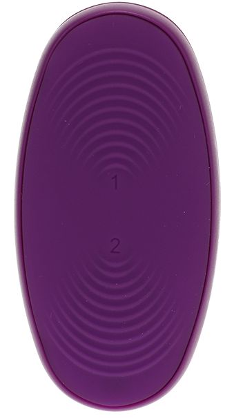 Фиолетовый вибростимулятор Bendable Multi Erogenous Zone Massager with Remote от Intimcat