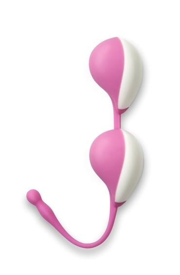 Розовые вагинальные шарики К-Balls smooth - силикон