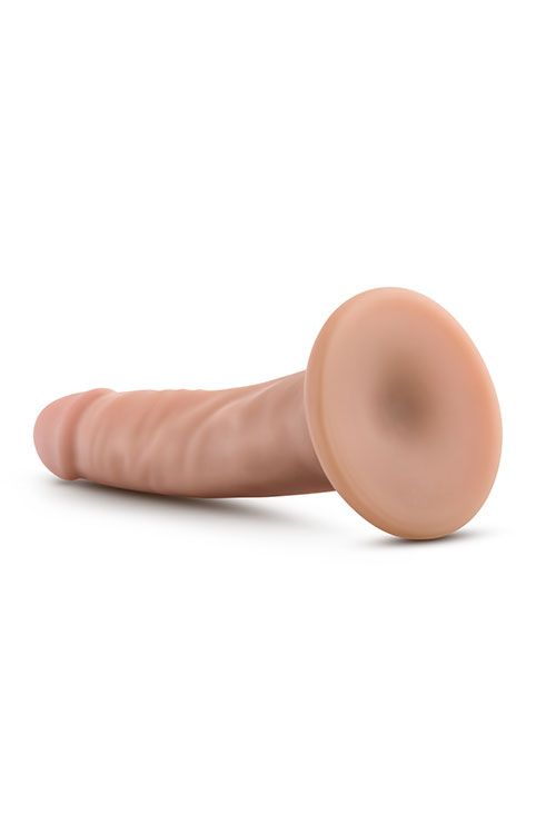 Телесный фаллоимитатор на присоске 5.5 Inch Cock With Suction Cup - 14 см. - поливинилхлорид (ПВХ, PVC)