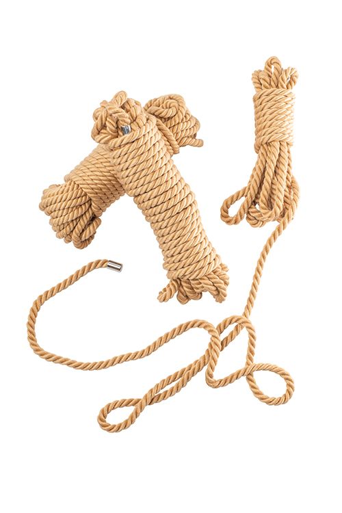 Хлопковая веревка PREMIUM BONDAGE ROPE COTTON - 10 м. - фото 5