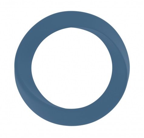 Синее эрекционное кольцо Infinity Thin Medium