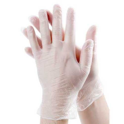 Виниловые перчатки SunViv размера М - 100 шт.(50 пар) - фото 5