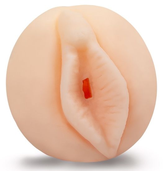Нежный реалистичный мастурбатор-вагина с рельефной поверхностью - БИОкожа
