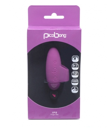 Фиолетовый вибратор на палец Finger Vibe IPO PURPLE (PicoBong) от Intimcat
