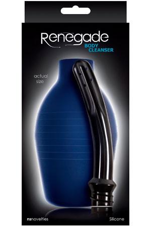 Синий анальный душ Renegade Body Cleanser - поливинилхлорид (ПВХ, PVC)