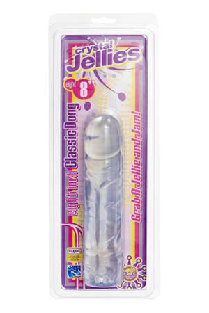 Фаллоимитатор гелевый Сristal Jellies - 19 см.
