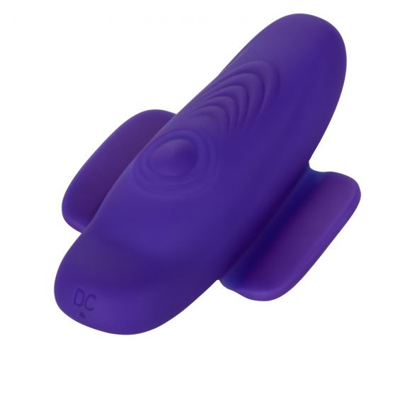 Фиолетовый стимулятор в трусики Lock-N-Play Remote Pulsating Panty Teaser - фото 6