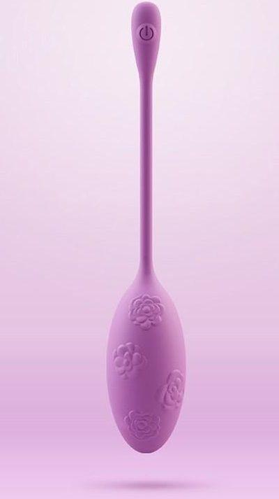 Фиолетовое виброяйцо DO с пультом ДУ