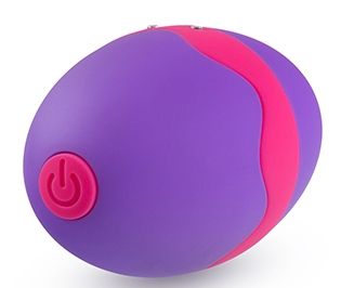 Фиолетовый вибростимулятор Flutter Tongue от Intimcat