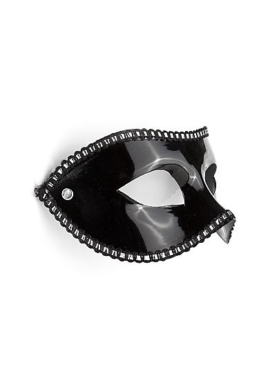 Чёрная маска Mask For Party Black - пластик