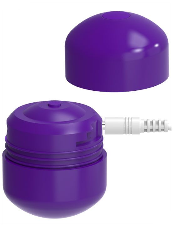 Фиолетовый клиторальный стимулятор Cute Bullet от Intimcat