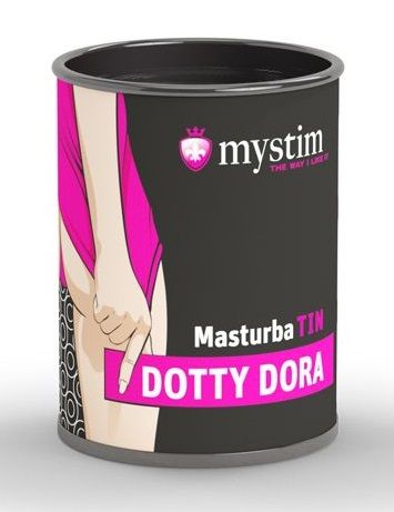 Компактный мастурбатор MasturbaTIN Dotty Dora - термопластичный эластомер (TPE)