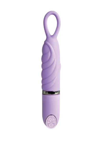 Вибромассажер O-Ring Massager Collection Roxy 10-Function Silicone  из силикона фиолетовый от Intimcat