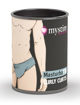 Компактный мастурбатор MasturbaTIN Curly Curtis - термопластичный эластомер (TPE)