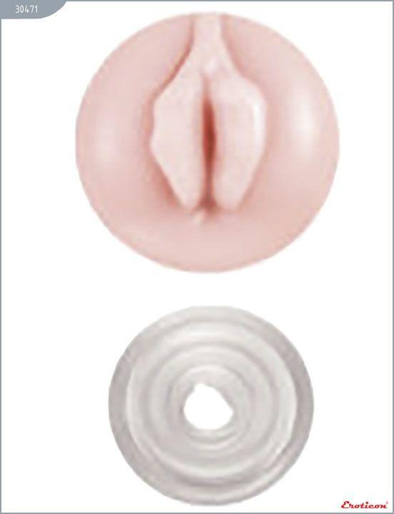 Вакуумная помпа Eroticon PUMP X7 с мини-вагиной и вибрацией от Intimcat