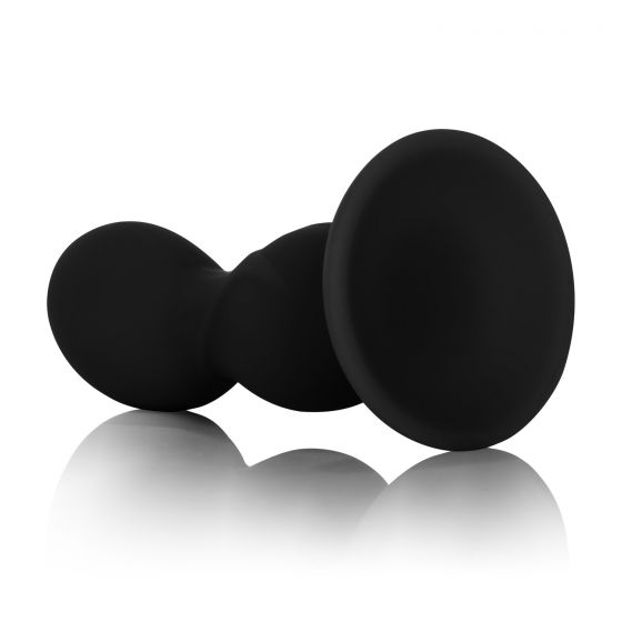Черный анальный стимулятор Silicone Back End Play - 10,75 см. от Intimcat