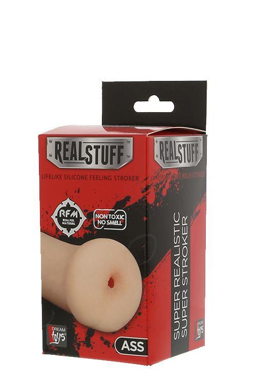 Мастурбатор-анус REALSTUFF 4.5INCH MASTURBATOR ASS - Термопластичная резина (TPR)