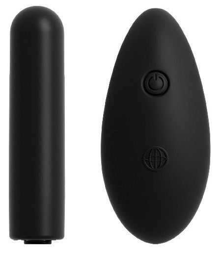 Черные трусики Remote Lace Peek-a-Boo XL-XXL с вибрацией и анальным стимулятором - фото 7