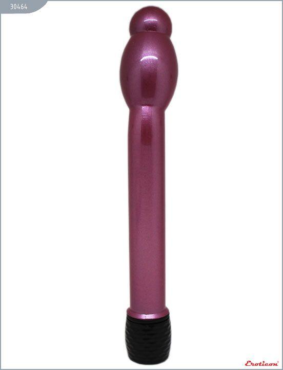 Фиолетовый вибратор Boy Friend с утолщением на кончике - 16 см. от Intimcat