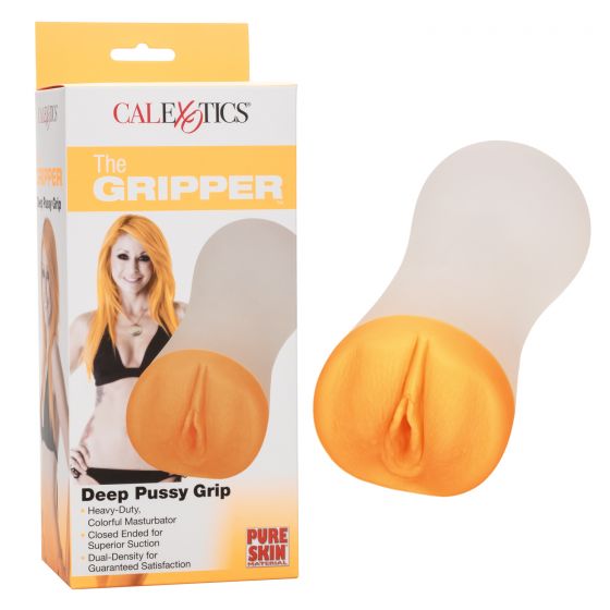 Ультрамягкий мастурбатор-вагина Deep Pussy Grip - термопластичный эластомер (TPE)