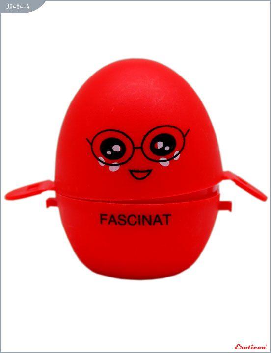 Красный мастурбатор-яйцо FASCINAT PokeMon - силикон
