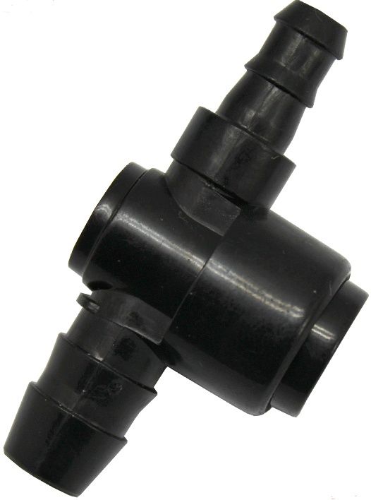 Черный клапан для вакуумных помп серии PUMP X1 - пластик